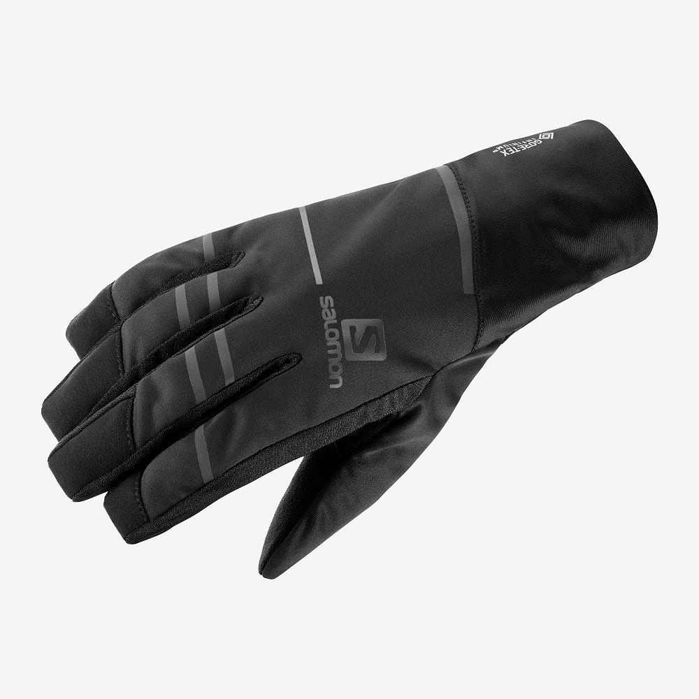 SALOMON RS PRO WS U Philippines - Men's Gloves - Black | 127385-SPA